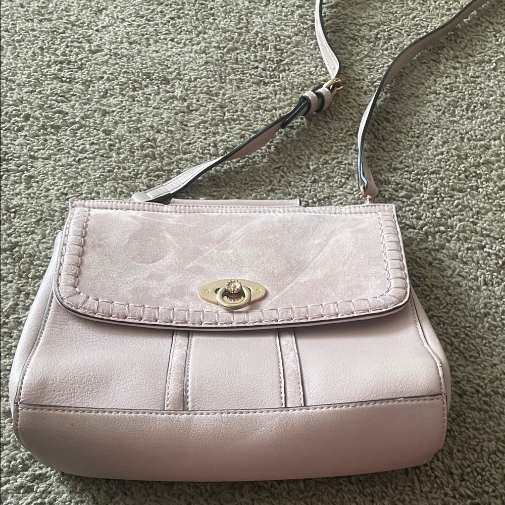 Elegant Pink Shoulder Bag